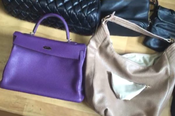 Склад женских сумок нашли у серийных грабителей из столицы