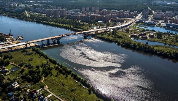 На мосту через Волгу в Дубне завершены строительные работы