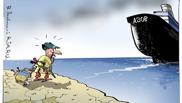 Россия не закроет Азовское море для украинских судов, считает адмирал