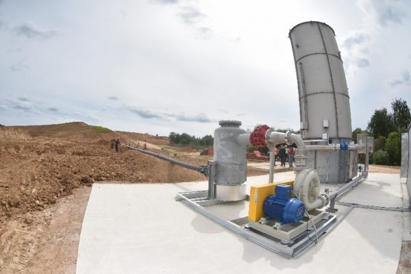 Систему сбора биогаза установили на полигоне ТБО в Люберцах