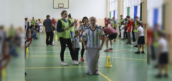 В Тимоново прошли соревнования «Папа, мама, я – спортивная семья».