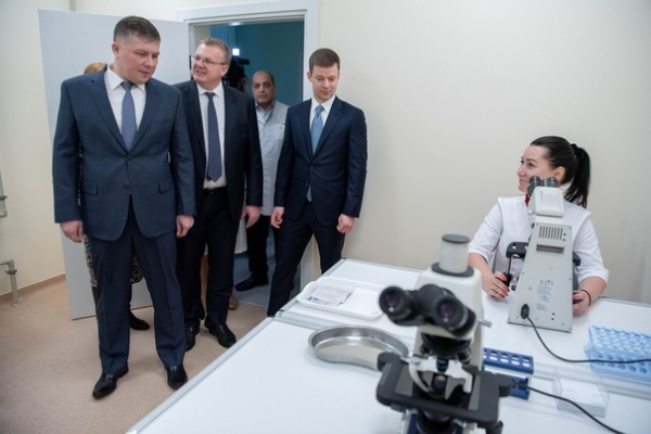 В микрорайоне Гагарина в Балашихе открыли новую поликлинику на 600 посещений в смену