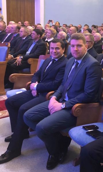 Андрей Разин принял участие в инаугурации главы Дмитровского городского округа Подмосковья