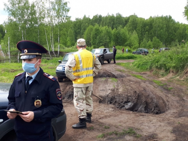 Сотрудники управления Госохотнадзора Минсельхозпрода Подмосковья приняли участие в рейде в городском округе Шатура