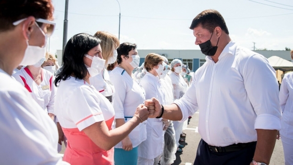 Поздравление главы округа Владимира Слепцов с Днем медицинского работника