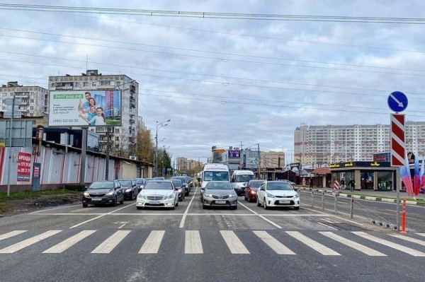 В Солнечногорске по просьбам жителей был расширен выезд из Андреевки