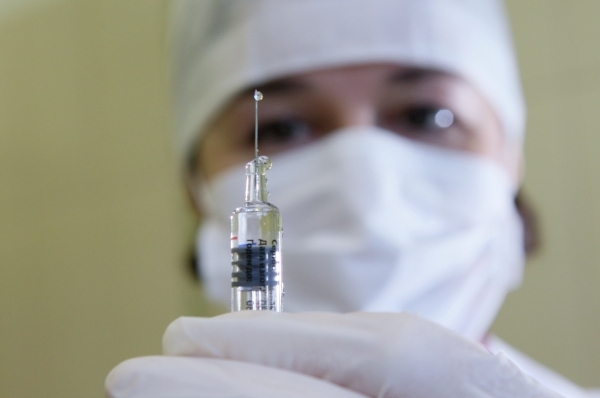 В Подмосковье число детей, сделавших прививку от гриппа, превысило 600 тысяч