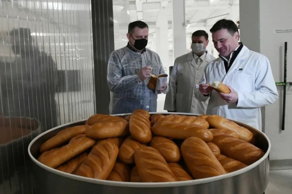 На новом хлебобулочном производстве в подмосковном Подольске создано более 300 рабочих мест