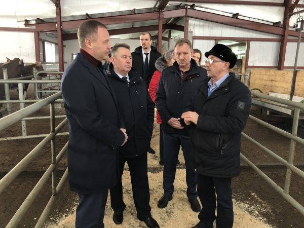 Новая товарно-молочная ферма открылась в Зарайском городском округе Подмосковья