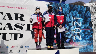Подмосковные спортсмены завоевали шесть наград первенства России по горнолыжному спорту