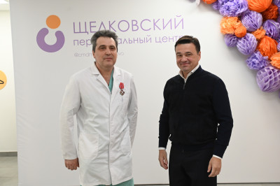 Андрей Воробьев посетил с рабочим визитом городской округ Щелково
