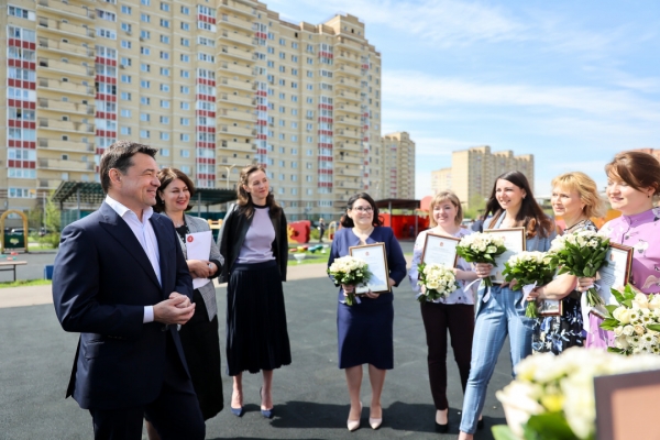 Андрей Воробьев посетил с рабочим визитом городской округ Власиха