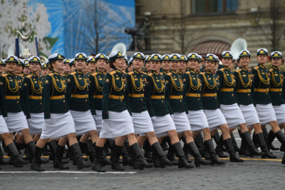 Андрей Воробьев посетил главный военный Парад на Красной площади