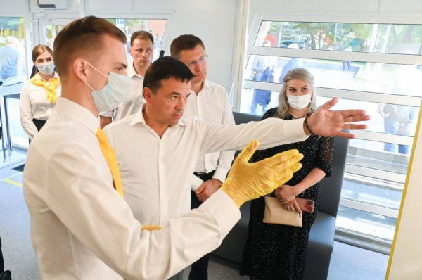 Андрей Воробьев открыл газораспределительную станцию «Жуково» в Раменском