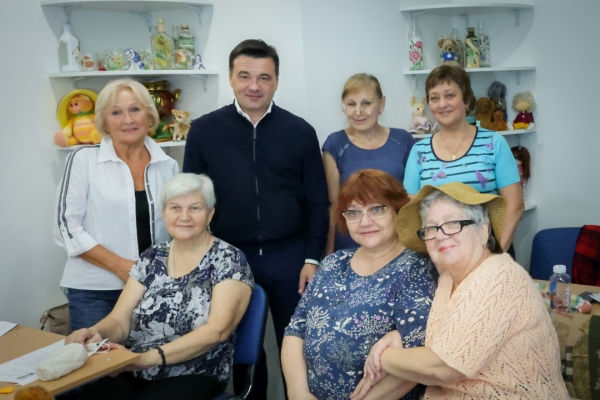 Андрей Воробьев с рабочим визитом посетил городской округ Красногорск