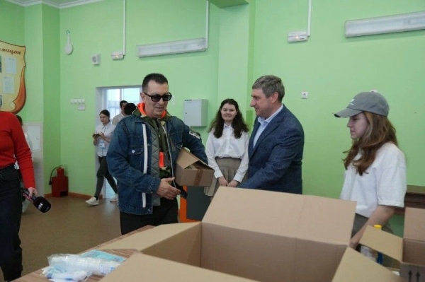Александр Буйнов принял участие в акции «Доброе дело»