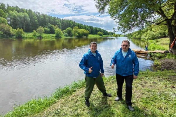 Экологическая акция «Чистая река. Сделай. Это просто» прошла в Звенигороде