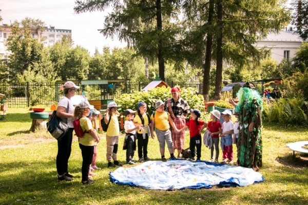 В Солнечногорске для дошколят провели интерактивное занятие «Путешествие в лес»