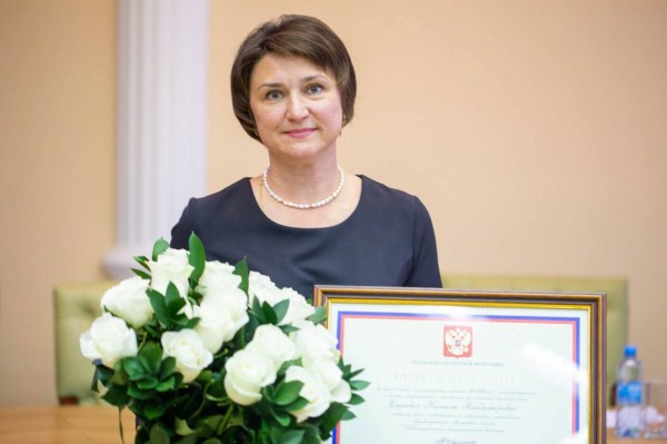 Главврач из Подольска получил грамоту от президента России