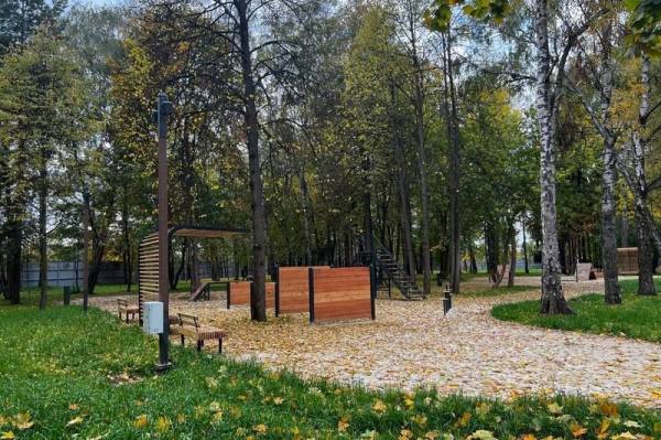 В Краснознаменске открыли новый парк «Беличий»