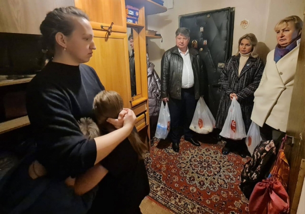Единороссы Солнечногорска продолжают встречаться с семьями мобилизованных