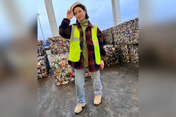 Блогер Ида Галич рассортировала отходы в Солнечногорске