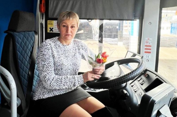 С фингалом в день рождения: женщина-водитель автобуса рассказала о своей работе в Люберцах