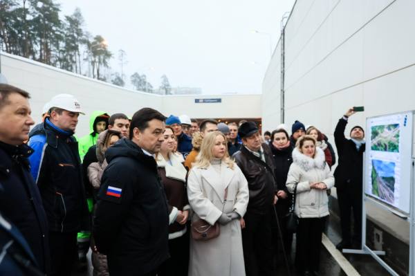 Губернатор открыл движение по тоннелю на улице Туполева в Жуковском