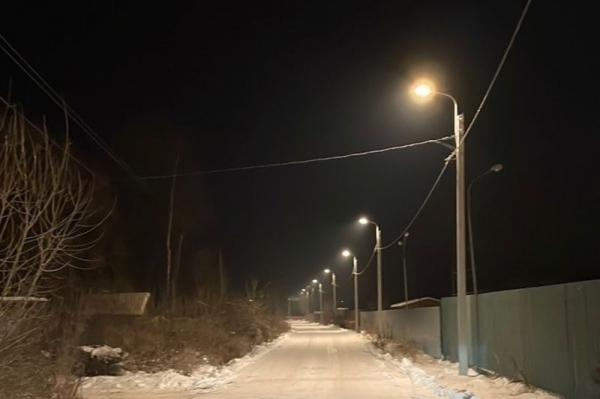 В Одинцове выполнили план по обустройству уличного освещения на 2022 год