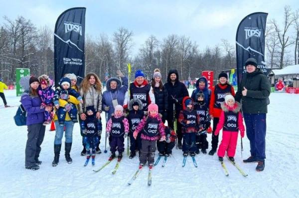 Регистрация на семейные лыжные соревнования «Topski Family» стартовала в Подмосковье