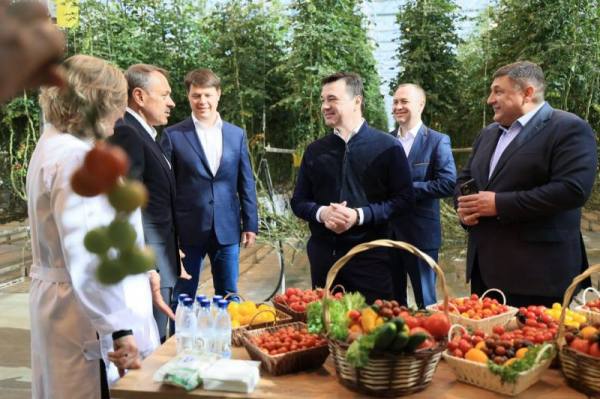 Губернатор: ТК «Подмосковье» выведет область на первое место в стране по овощам