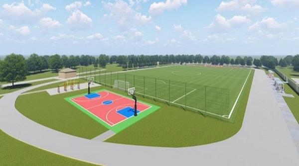В Кривцовском обновят футбольное поле